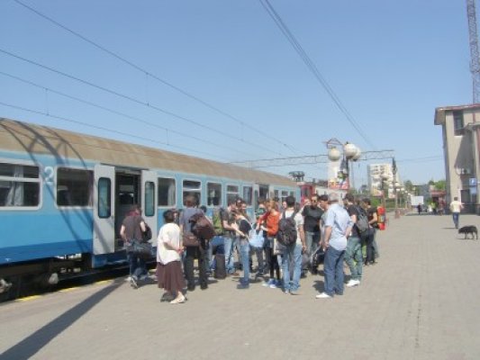 Trenurile spre litoral au avut întârzieri semnificative